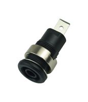 MULTICOMP PRO MP770561 CONEC, BANANA HEMBRA, 4MM, NEGRO, PANEL