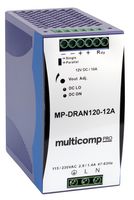 MULTICOMP PRO MP-DRAN120-12A FUENTE DE ALIMENTACIÃN, AC-DC, 12V, 10A