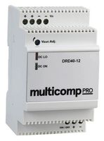MULTICOMP PRO MP-DRD40-12 DC-DC CONVERTER, 12V, 3.4A