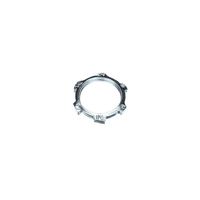 ABB - THOMAS & BETTS 142-TB GLAND LOCKNUT, STEEL, 4.762MM