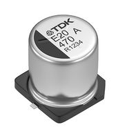 TDK B40920A5627M000 CAP, 620UF, 25V, ALU ELEC, HYBRID, SMD