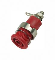 MULTICOMP PRO MP770555 CONECTOR, BANANA, HEMBRA, 32A, ROJO