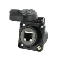 AMPHENOL SOCAPEX RJF6A2A1ZNSCC RJ45 CONN, JACK, 8P8C, 1 PORT, CAT6A