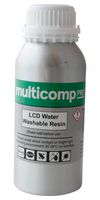 MULTICOMP PRO MP004402 3D PRINTER RESIN, BLACK, 1.25G/CM3, 500G