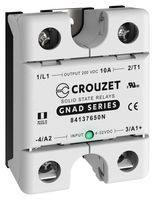 CROUZET 84137650N SOLID STATE RELAY, 10A, 5-200VDC, PANEL
