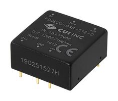 CUI PDQE20-Q24-S3-D CONVERTIDOR DC-DC, 3.3V, 5A
