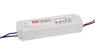 MEAN WELL LPV-60-36 CONTROL LED, TENSIÃN CONSTANTE, 60W