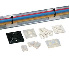 HELLERMANNTYTON 151-28469 CABLE TIE MOUNT, PA66, 28MM, WHITE ROHS COMPLIANT: YES
