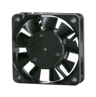 NMB TECHNOLOGIES 06015KA-12J-AA-00 AXIAL FAN, 60MM, 12VDC, 6.7CFM, 19DB