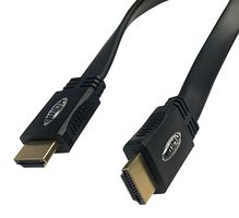 VIDEK 2410HQF-5 CABLE, PLANO HDMI MACHO-MACHO, 5M, NEGRO