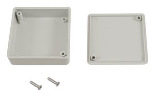 HAMMOND 1551TGY ENCLOSURE, ABS, 60MMX60MMX60MM, GREY