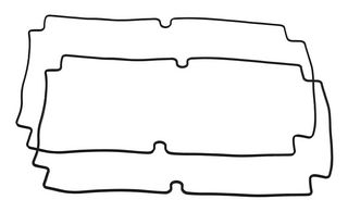 HAMMOND 1554XGASKET JUNTA DE REPUESTO, CARCASA, SILICONA