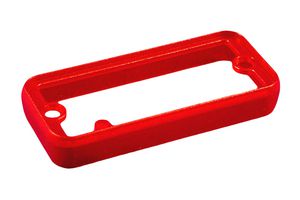 HAMMOND 1455UBTRD BISEL ABIERTO, CARCASA, METAL, ROJO