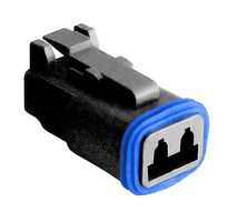 BULGIN LIMITED PX0100S02BK AUTOMOTIVE CONN, PLUG, 2POS, 13A, 250VDC