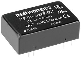 MULTICOMP PRO MPRB2403ZP-6W DC-DC CONVERTER, 3.3V, 1.5A ROHS COMPLIANT: YES
