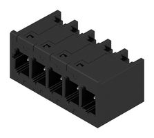 WEIDMULLER 2741440000 TERMINAL BLOCK, HEADER, R/A, 5POS, TH