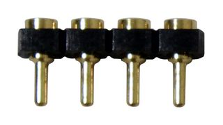 SAMTEC SL-104-G-12 RECEPTÃCULO, 2,54 MM, THT VERT, 4 VÃAS