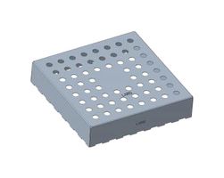 LAIRD BMI-S-107 JUNTA BLINDAJE EMI, 44.37MM X 44.37MM