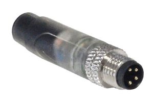 BULGIN LIMITED PXPPNP08FIM04ACL030PVC SENSOR CORD, 4P M8 PLUG-FREE END, 9.8FT