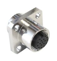 BULGIN LIMITED PXMBNI12FLF17AFLFFL001 SENSOR CORD, 17P M12 RCPT-FREE END, 3.9"