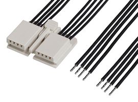 MOLEX 216331-1082 CABLE, 8P EDGELOCK RCPT-FREE END, 5.9"