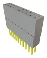 SAMTEC ESQ-110-59-G-D ELEVATED SOCKET, 20P, 2ROW, 2.54MM, THT