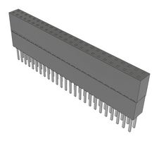SAMTEC ESW-125-34-L-D ELEVATED SOCKET, 50P, 2ROW, 2.54MM, THT