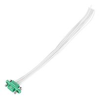 HARWIN G125-FC11005F1-0150L CABLE ASSY, GECKO RCPT-FREE END, 450MM