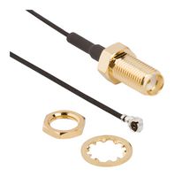 AMPHENOL RF 336313-12-0050 CABLE RF, AMC MACHO 90°-SMA HEMBRA