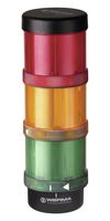 WERMA 64900001 SIGNAL TOWER, RGY, 3-STACK, 24V, SPRING