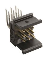 HARTING 02519091103 CONN, R/A HEADER, 9POS, 3ROW, 2.54MM