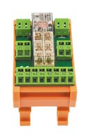 SCHRACK - TE CONNECTIVITY SR6ZC024 POWER RLY, 5PST/SPST, 24VDC, 8A/DIN RAIL