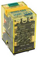 IDEC RU4S-D24 POWER RELAY, 4PDT, 24VDC, 6A, SOCKET