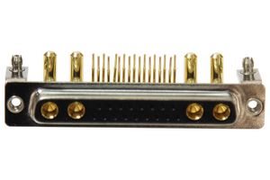 NORCOMP 684M21WA4SL461 CONEC SUBD COMBO HEMBRA 90° DC-21WA4 TH