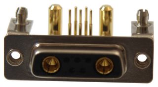 NORCOMP 684M7W2203L461 COMBO D-SUB CONN, R/A RCPT, DA-7W2, TH
