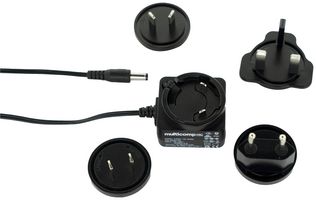 MULTICOMP PRO MP007763 ADAPTER, AC-DC, 9V, 0.6A