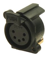 MULTICOMP PRO MP300405 XLR CONNECTOR, RCPT, 5POS, PANEL/PCB