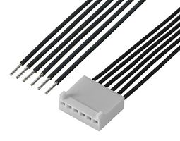 MOLEX 217797-1081 CABLE ASSY, RCPT-FREE END, 150MM