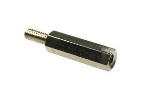 MULTICOMP PRO MP008184 STANDOFF, BRASS, HEX M-F, M2.5, 14MM