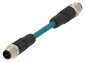 TE CONNECTIVITY TAD1473A201-250 SENSOR CORD, 4P M12 PLUG-PLUG, 25M