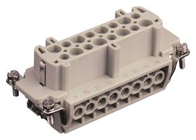 TE CONNECTIVITY T2040322201-000 HEAVY DUTY INSERT, RCPT,16+PE, 16A