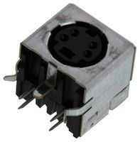 AMP - TE CONNECTIVITY 5749181-1 DIN AUD/VID CONN, R/A RCPT, 4POS, PCB