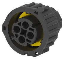 TE CONNECTIVITY 1-1719434-1 CARCASA AUTOMOTRIZ, HEMBRA, 4POS, NEGRO