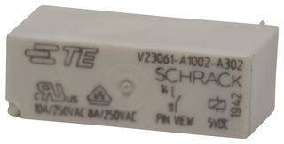 TE CONNECTIVITY - SCHRACK V23061A1002A302 POWER RELAY, SPST-NO, 5VDC, 8A, THT