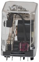 TE CONNECTIVITY - POTTER&BRUMFIELD KUP-14A15-12 POWER RELAY, 3PDT, 12VAC, 10A, SOCKET