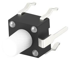 TE CONNECTIVITY - ALCOSWITCH 2-1825955-2 TACTILE SWITCH, 0.05A, 24VDC, 160GF, THT