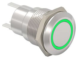 ALCOSWITCH - TE CONNECTIVITY AV1911R624Q04 ANTI VANDAL SW, SPDT, 3A, 250VAC, PANEL ROHS COMPLIANT: YES