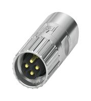 PHOENIX CONTACT 1069482 CIRCULAR CONN, PLUG, 3+PE, CRIMP