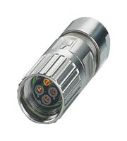 PHOENIX CONTACT 1629042 CIRCULAR CONN, PLUG, 3+PE, CRIMP