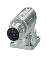 PHOENIX CONTACT 1628512 CIRCULAR CONN, R/A RCPT, 5+PE, CRIMP